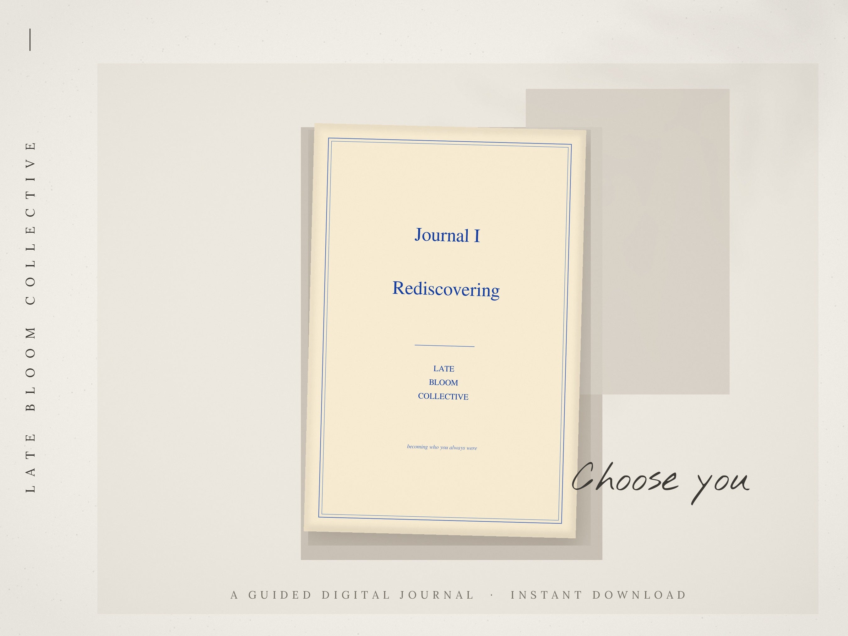 Journal I : Rediscovering (Digital Version)