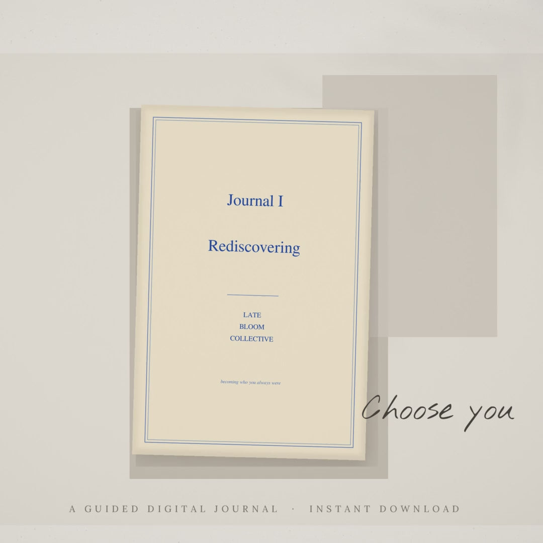 Journal I : Rediscovering (Digital Version)